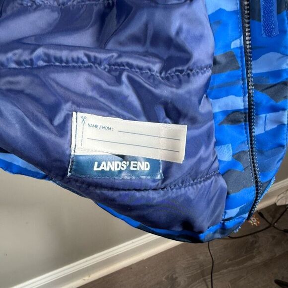 Lands’ End Grow-A-Long Kids Squall Waterproof Insulated Winter Parka XXL 18 - Picture 8 of 13